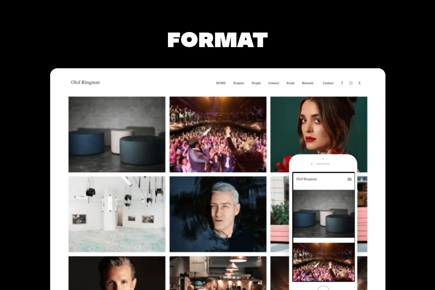 Format product visual