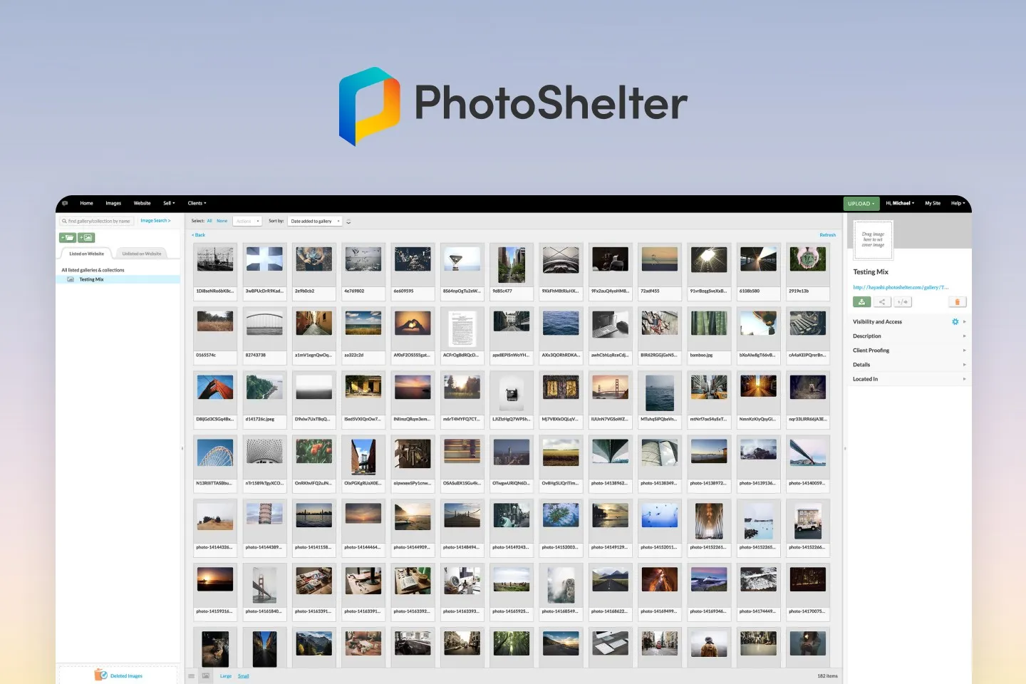 PhotoShelter product visual